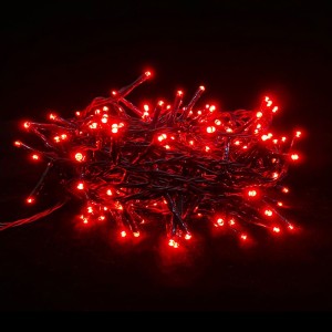 RP 180 LED Light bulbs in series with program/Green cable/Red Light Christmas Products
